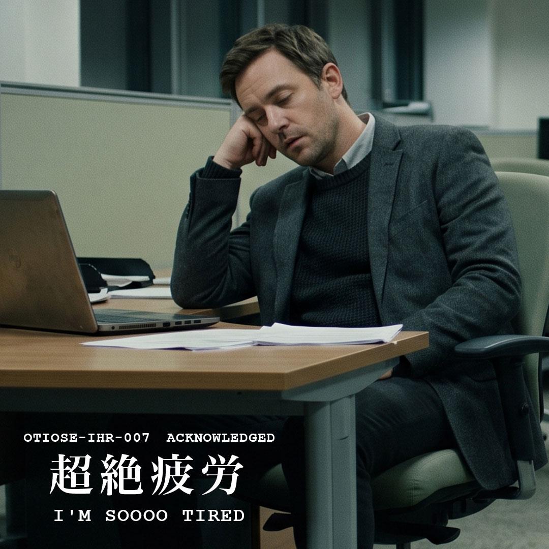 I'M SOOOO TIRED / 超絶疲労
