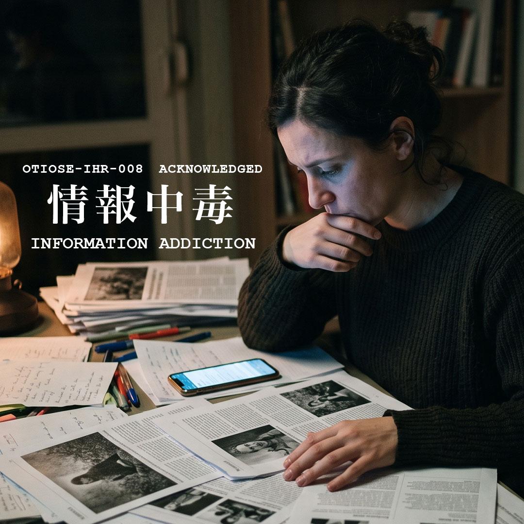 INFORMATION ADDICTION / 情報中毒